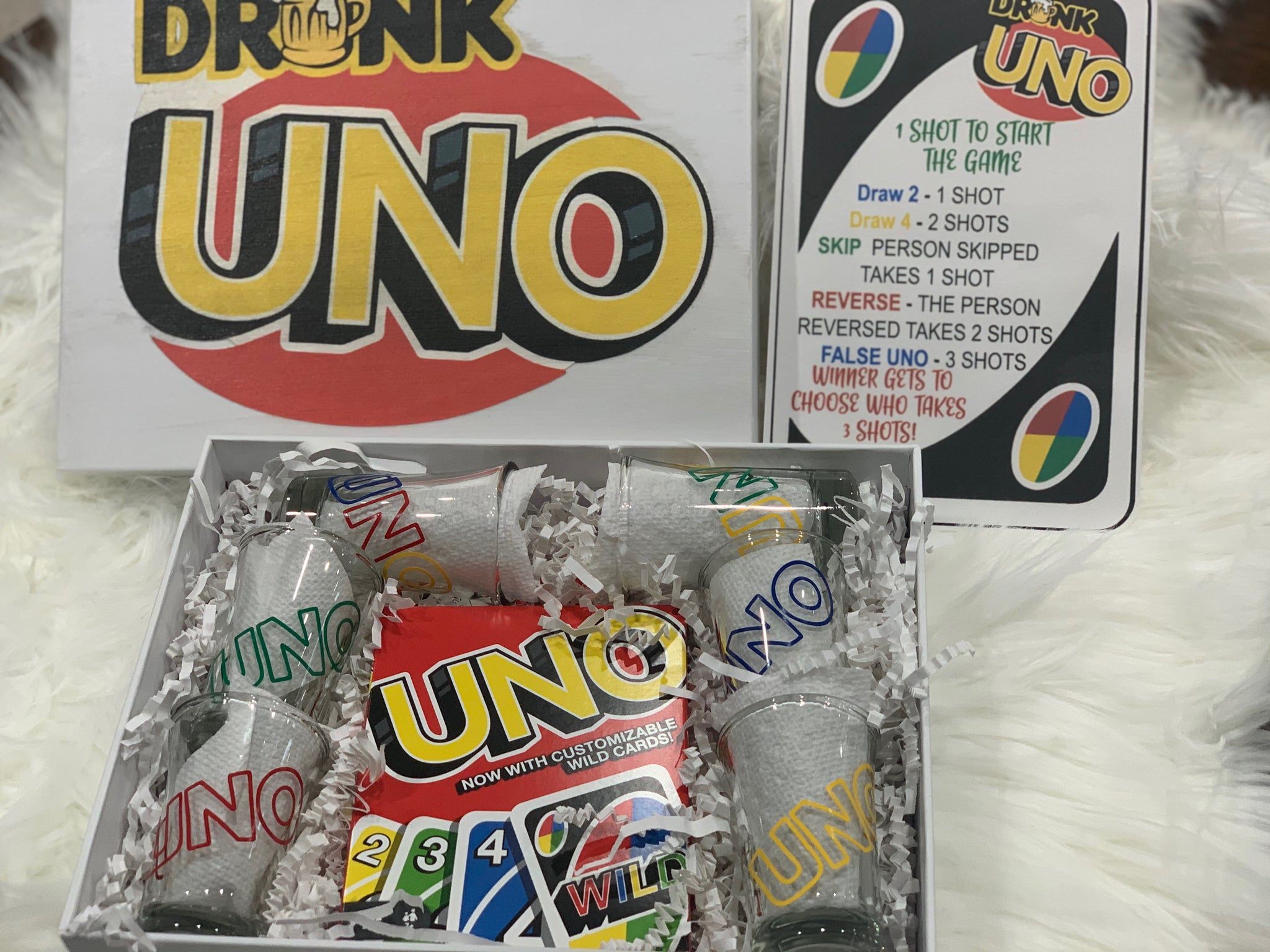 Drunk Uno/Phase 10 Games